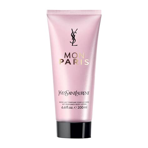 ysl perfume body lotion|mon paris body lotion 50ml.